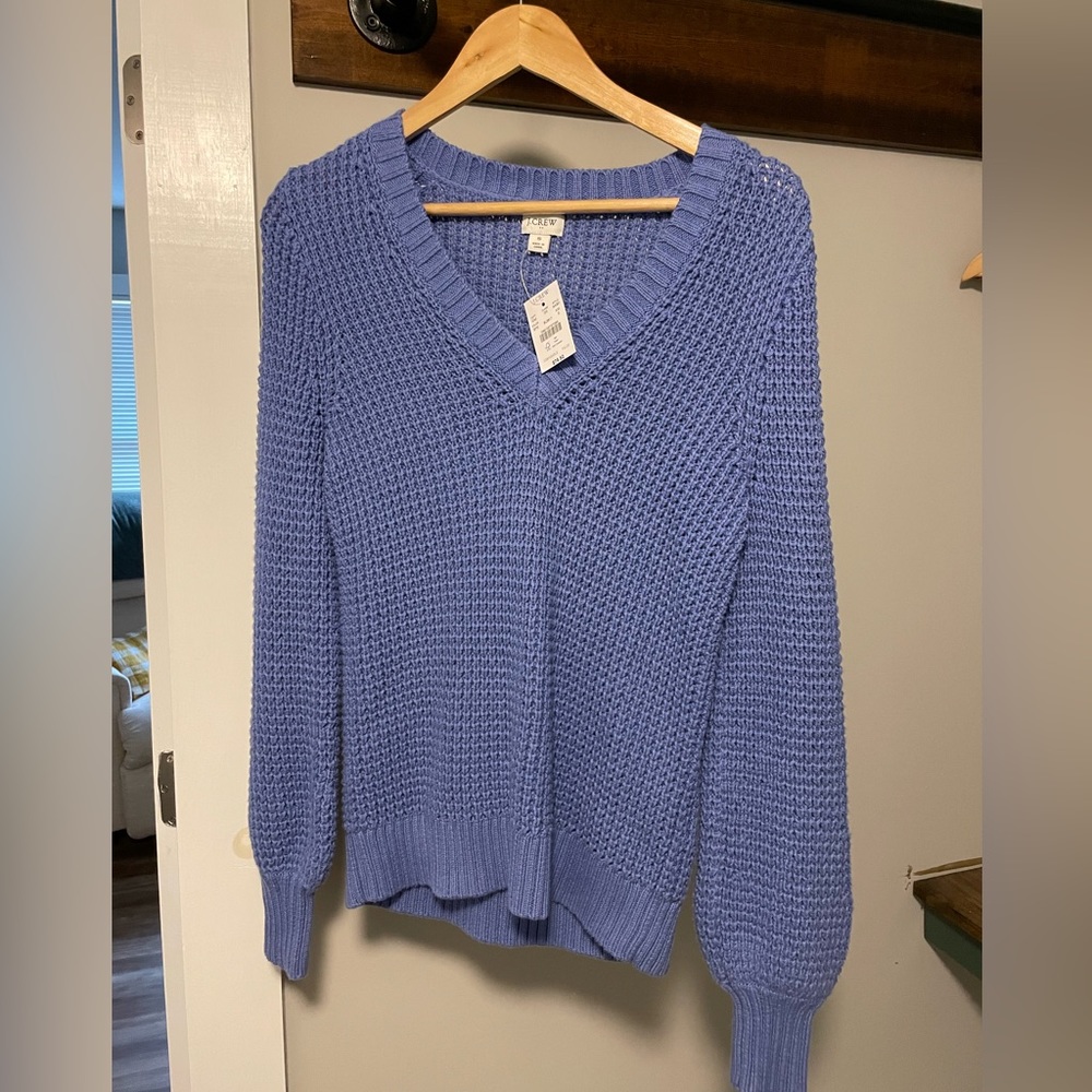 BNWT Women’s Periwinkle Cotton Sweater SMALL